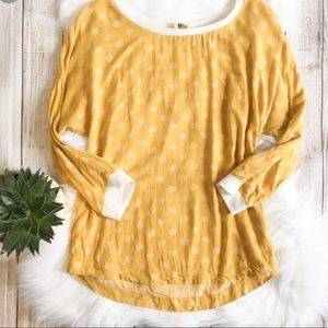 Anthropologie Marigold Blouse